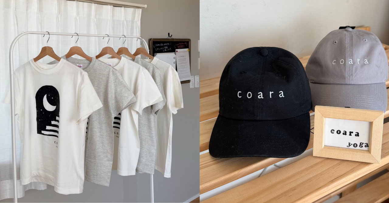 １周年記念　Tシャツとcapできあがりました。