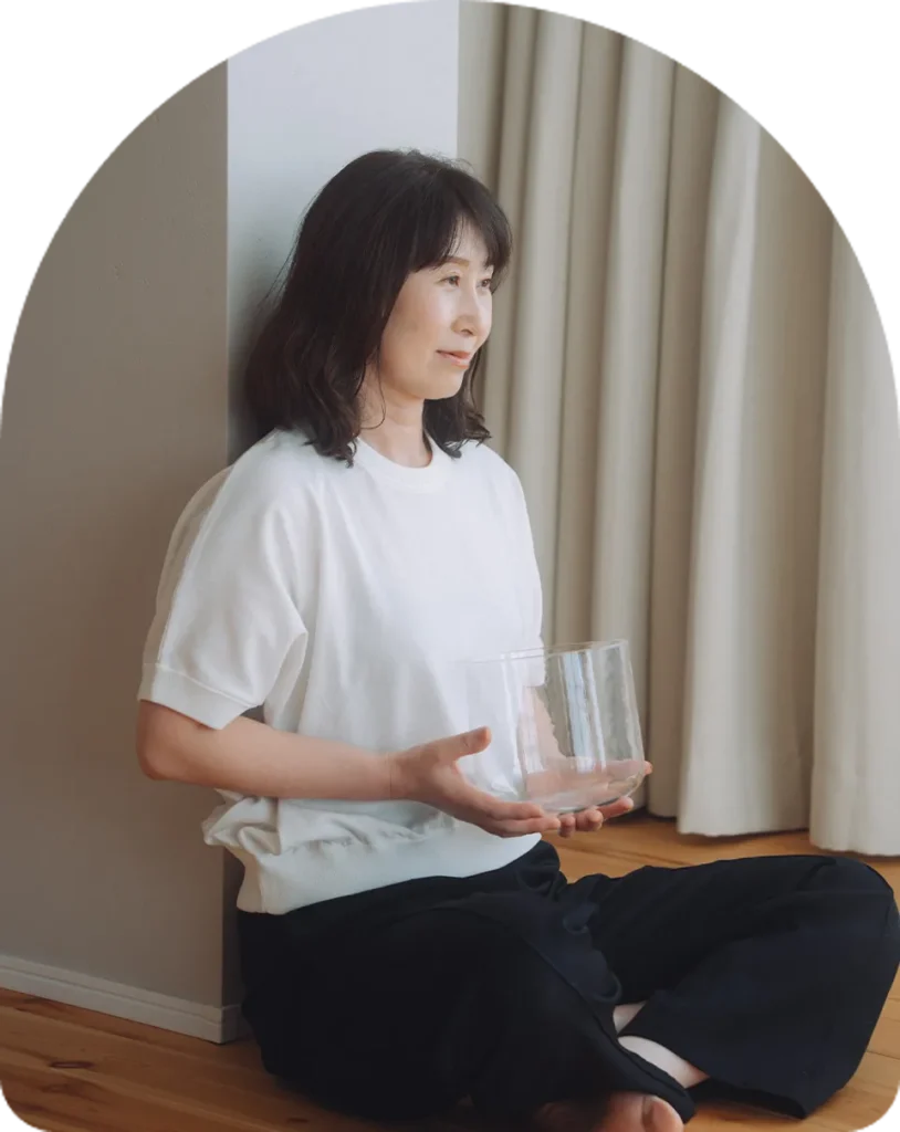 クリスタルボウル奏者・ゴング奏者 りえこ