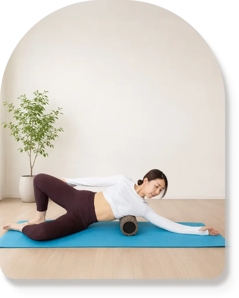 coara yogaによるレッスン美筋ヨガC